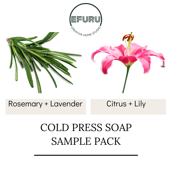 Rosemary + Lavender/Citrus + Lily Soap Sample Pack