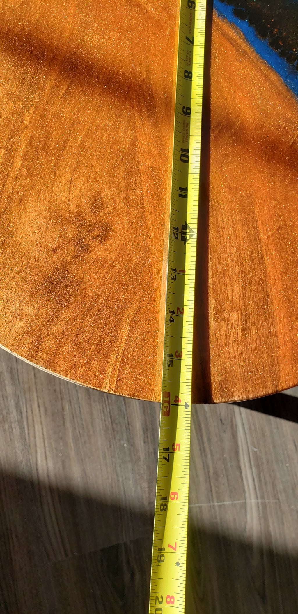 Resin Top Side Table