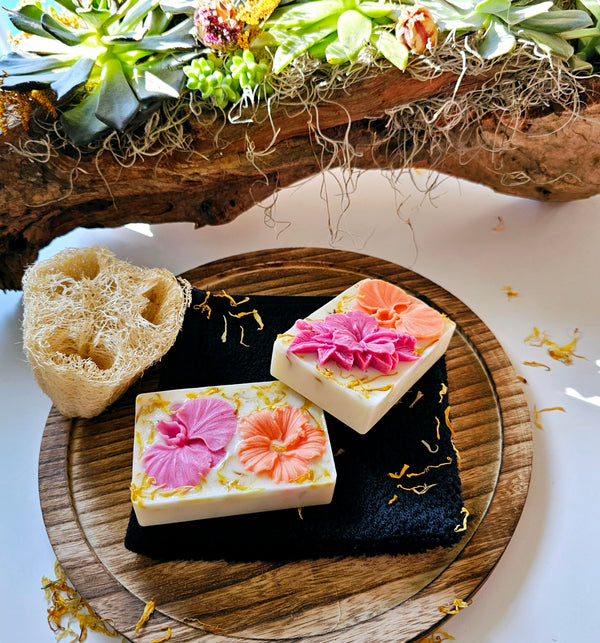 Orchid + Hibiscus Scented Soap