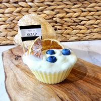 Cupcake Soap - Blueberry + Citrus