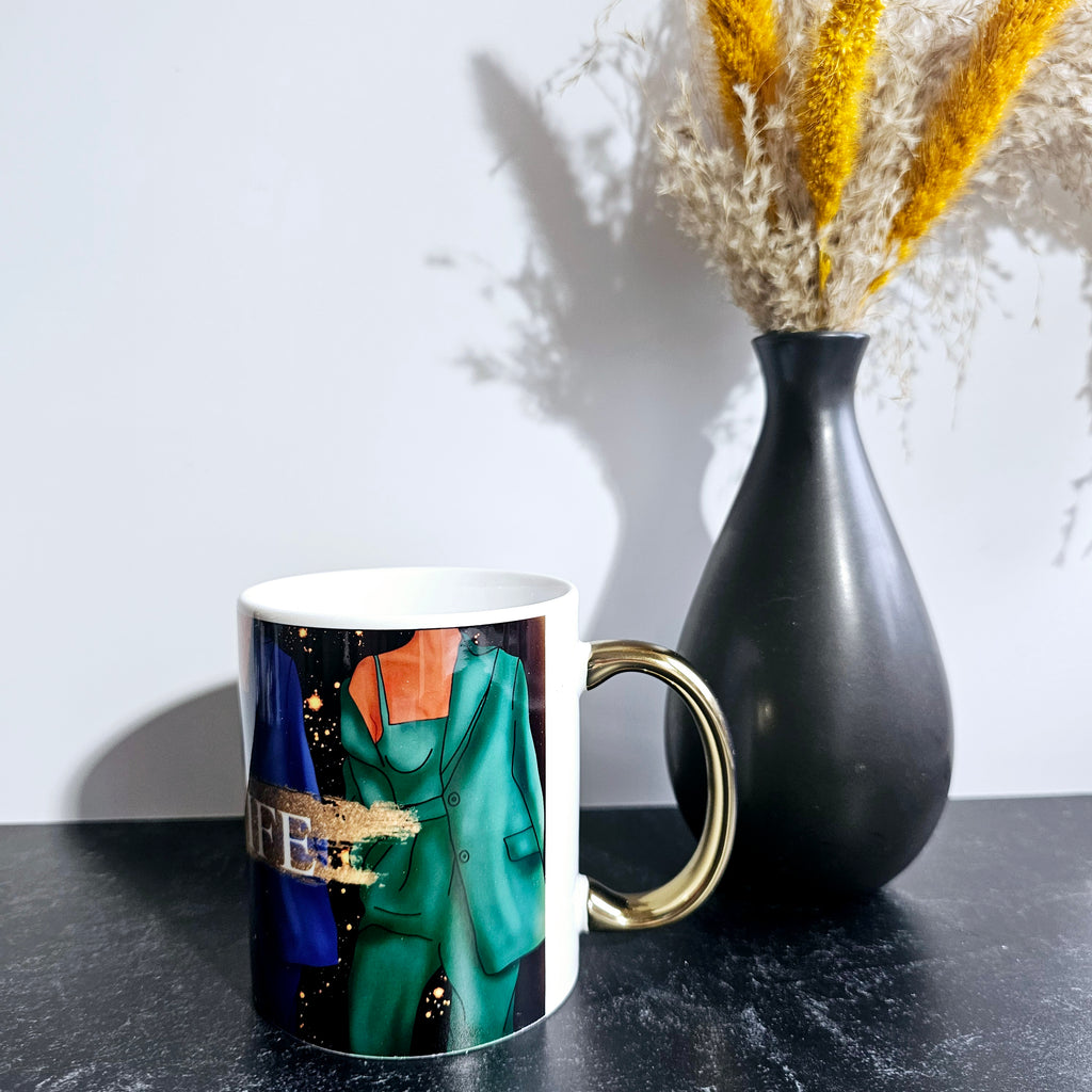 Luxe Life Mug 11oz - Bright Colors