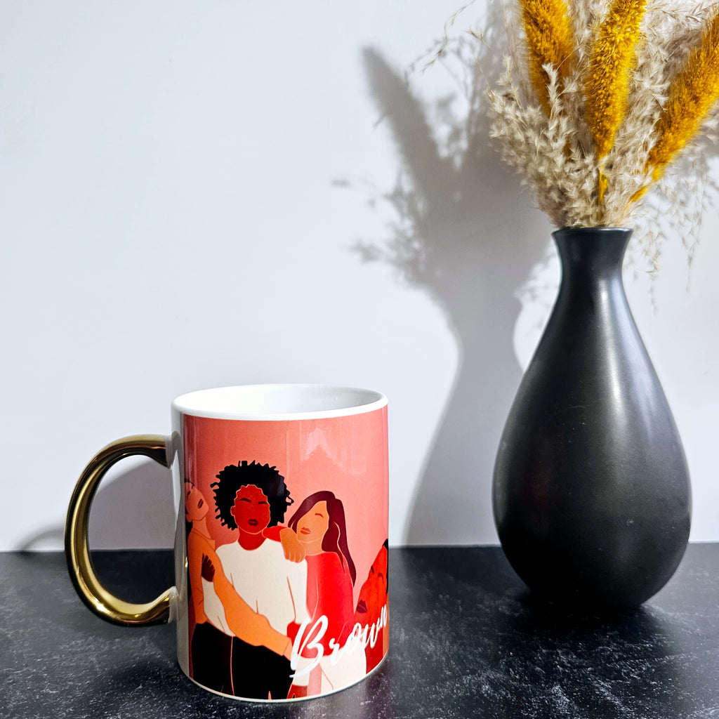 Brown Skin Girls Mug 11oz