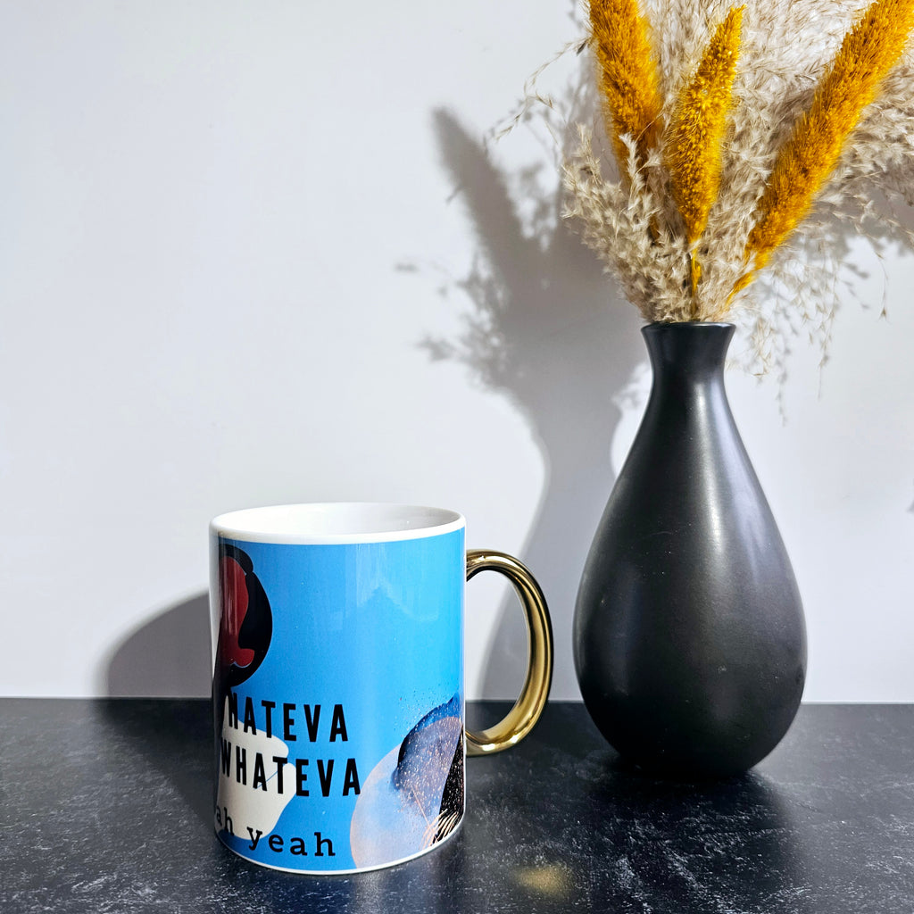 I Can Do Whateva Mug 11oz - Carolina Blue