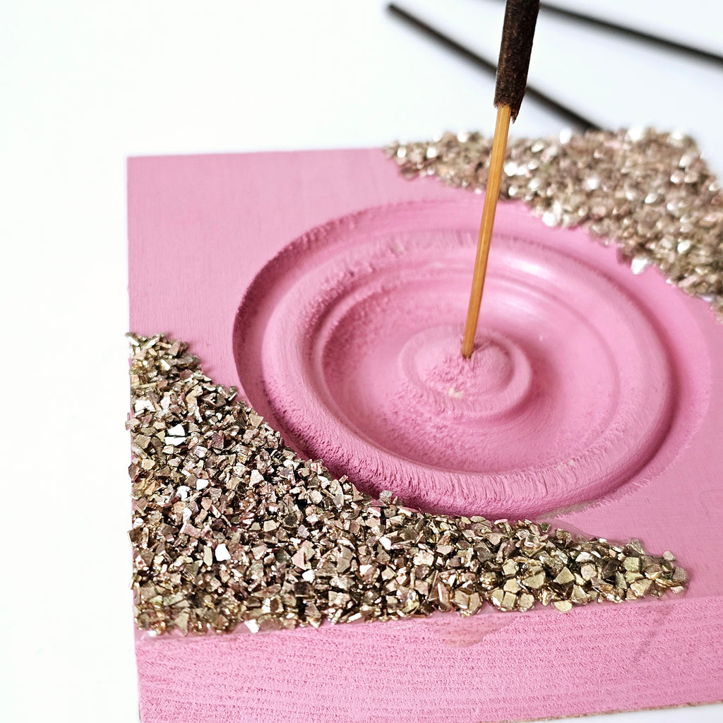 Rose Gold Incense Holder
