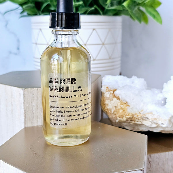 Amber + Vanilla Bath Oil