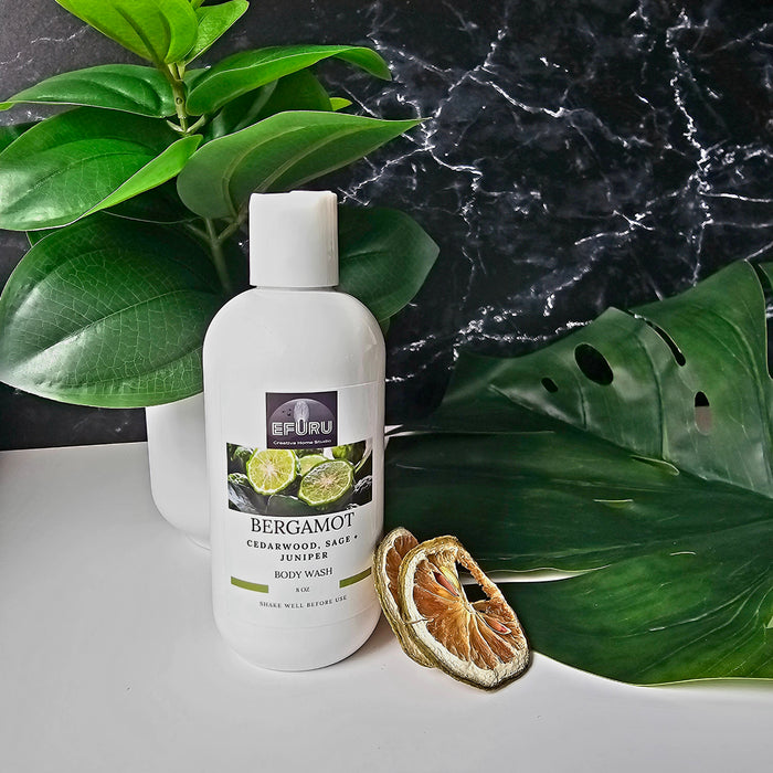 Bergamot + Cedarwood + Sage + Juniper Body Wash