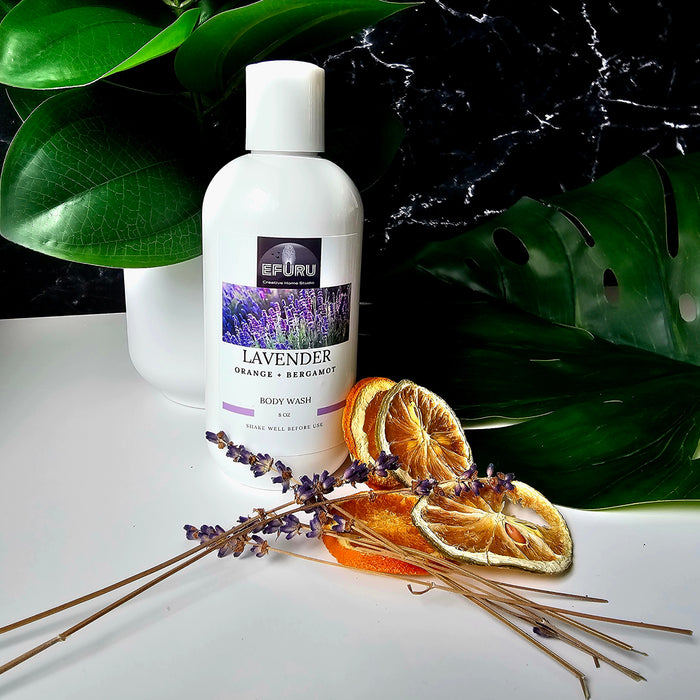 Lavender + Orange + Bergamot Body Wash