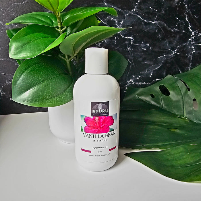 Vanilla Bean + Hibiscus Body Wash