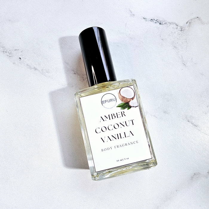 Amber + Coconut + Vanilla Body Fragrance