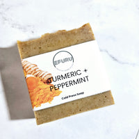 Turmeric + Peppermint Bar Soap