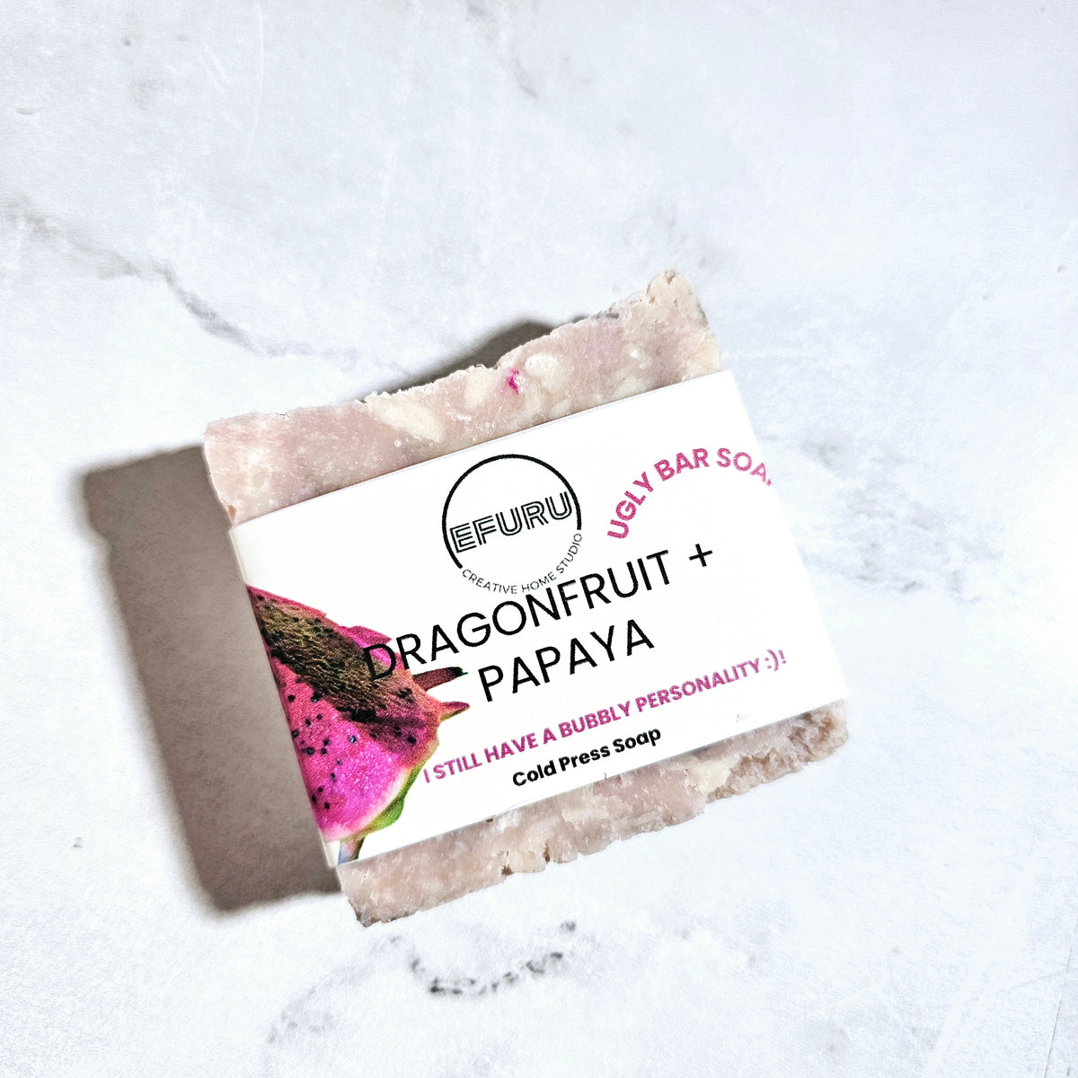 Dragon Fruit + Papaya Bar Soap