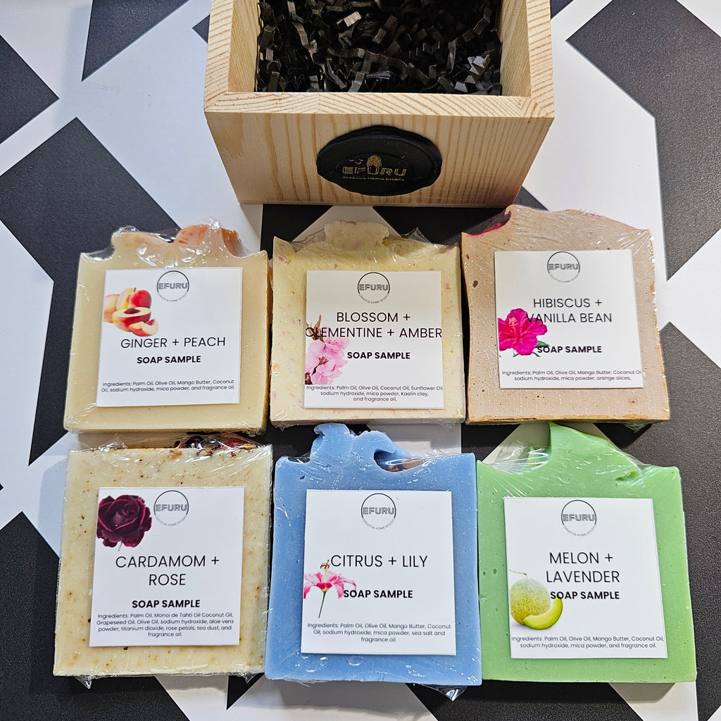 Petals & Peaches Soap Ends Box