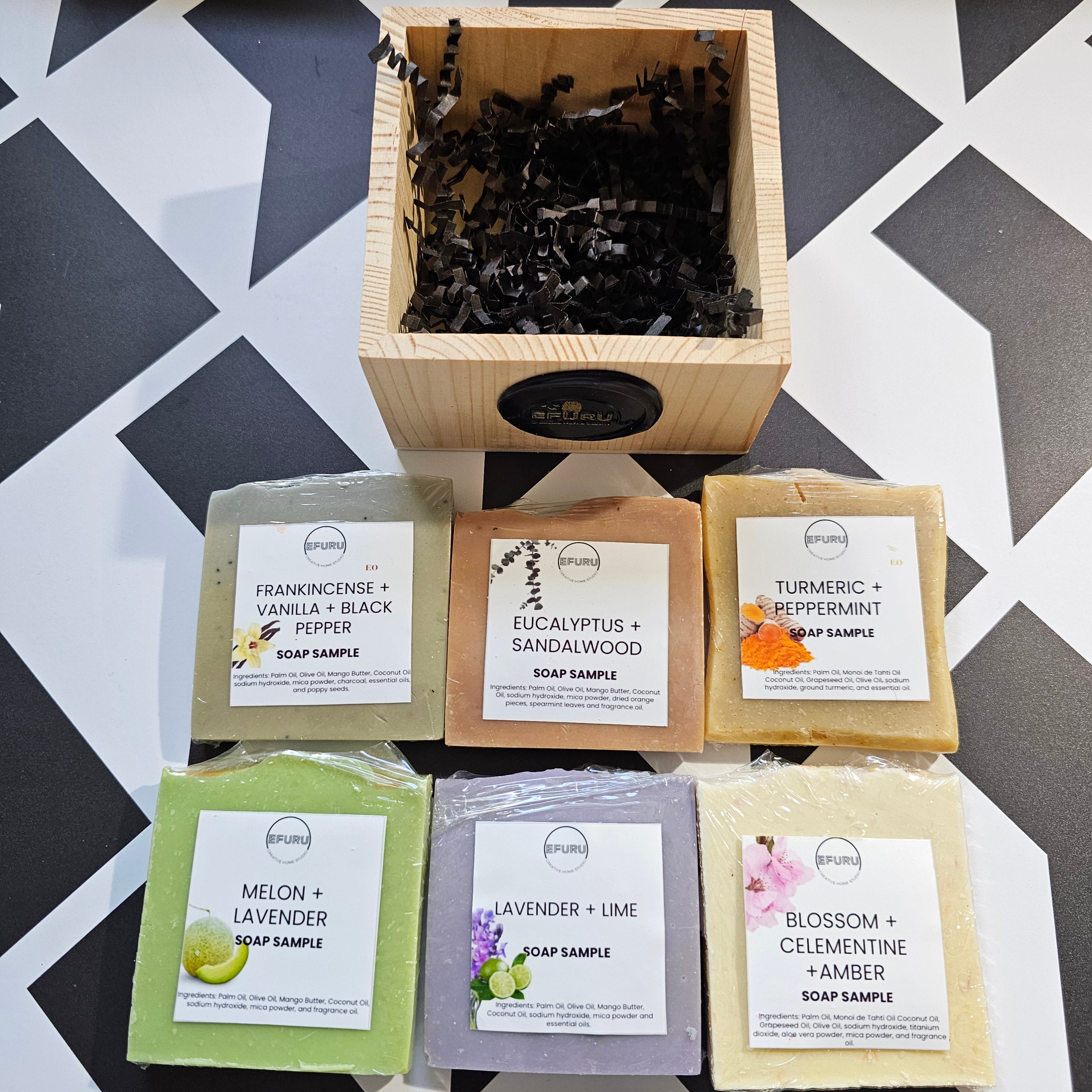 Floral Ember Soap Ends Box