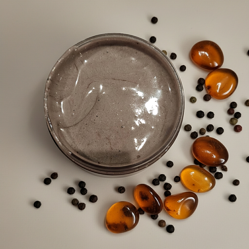 Amber + Black Pepper + Tobacco Whipped Soap 8oz