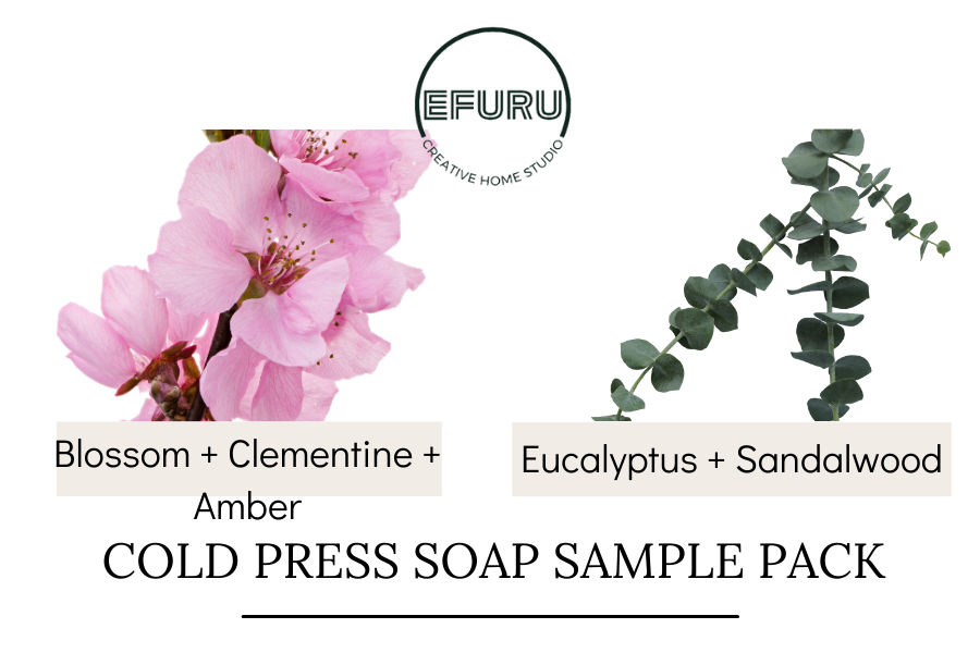 Blossom + Clementine + Amber/Eucalyptus + Sandalwood Soap Sample Pack