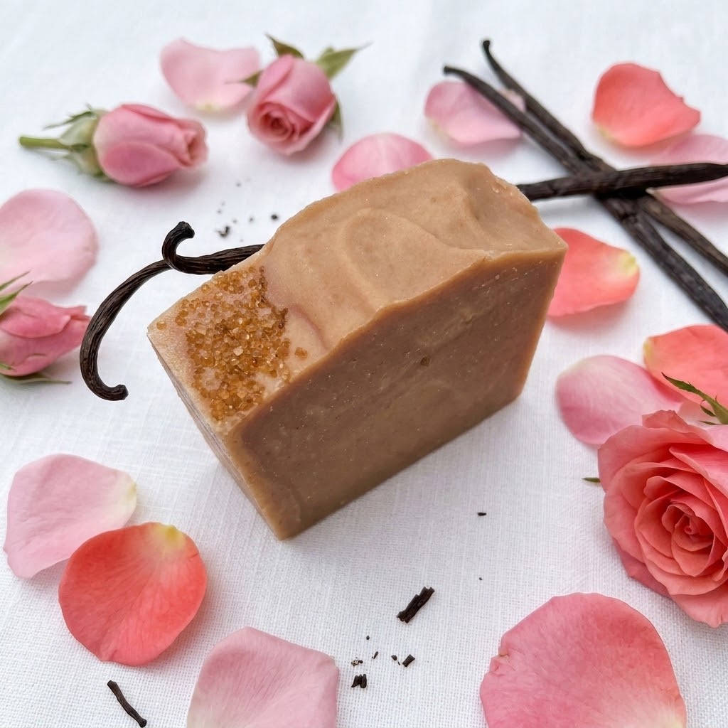 Rose + Vanilla Bar Soap
