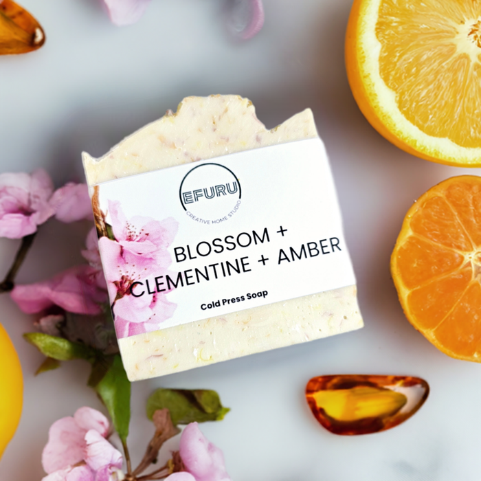 Blossom + Clementine+ Amber Bar Soap