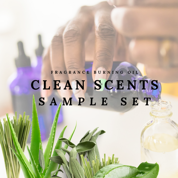 Clean Burning Oil Scents Sample Set