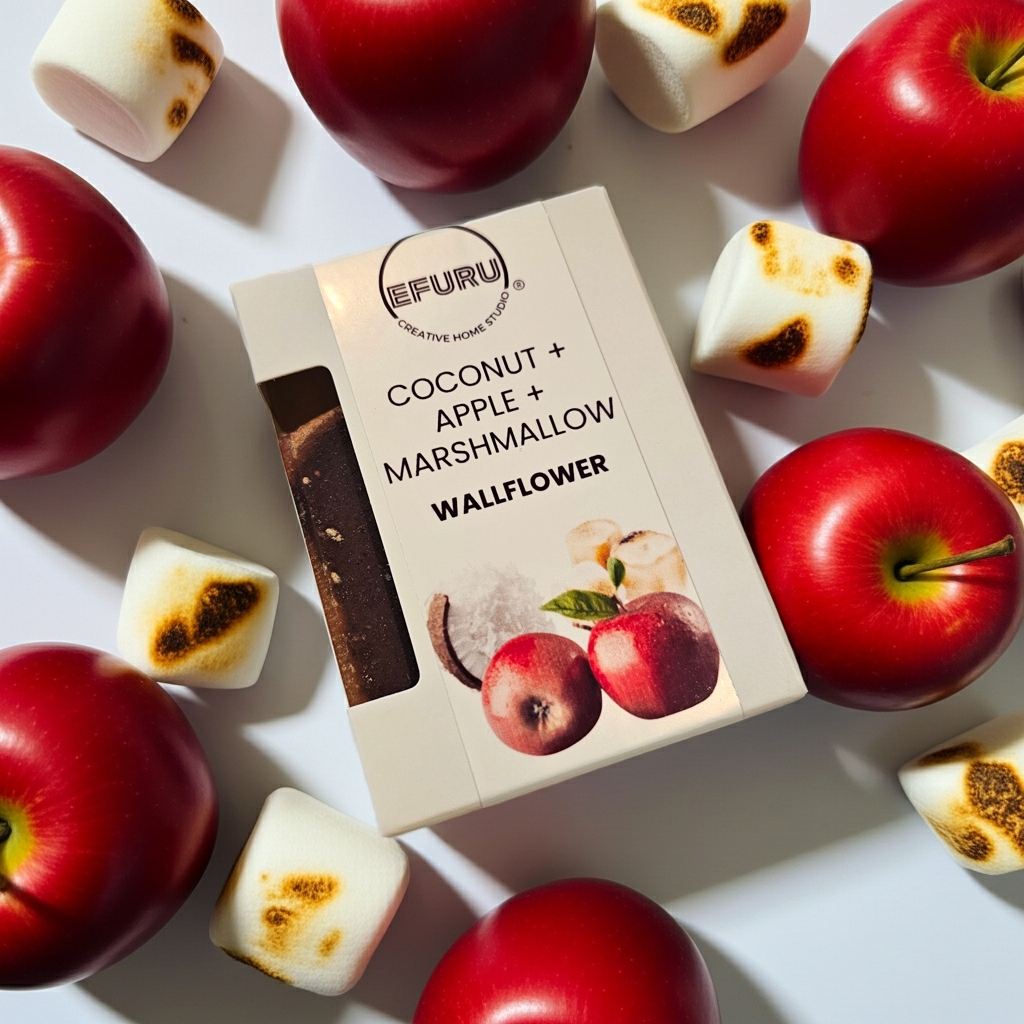 Coconut + Apple + Marshmallow (WALLFLOWER)