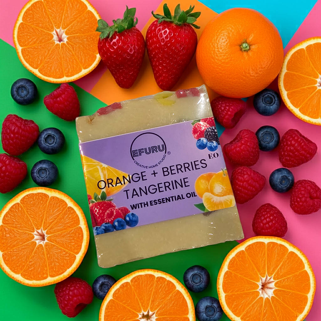 Orange + Berries + Tangerine Bar Soap