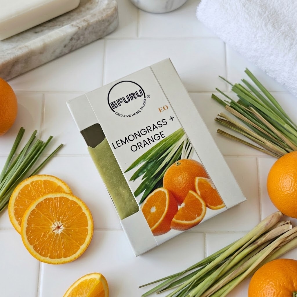 Lemongrass + Orange Bar Soap