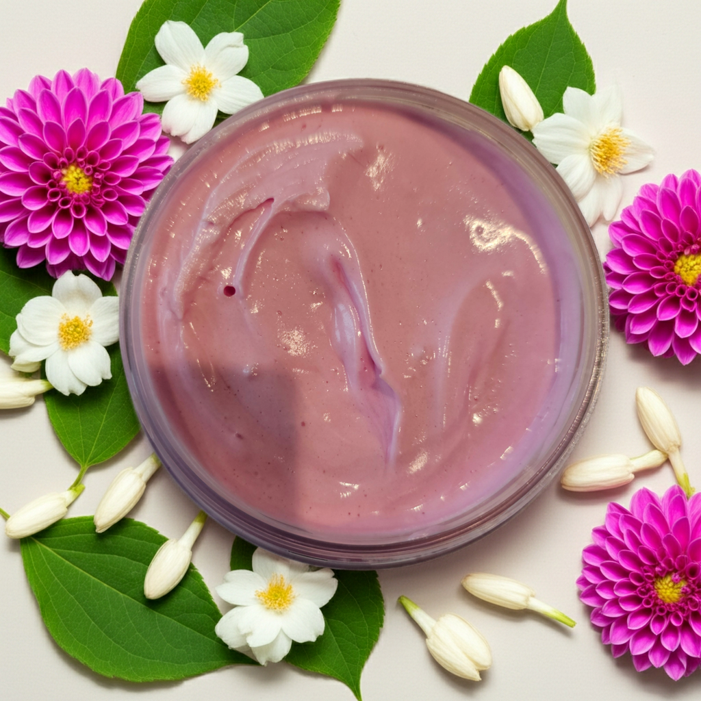 Dahlia + Jasmine Whipped Soap 8oz