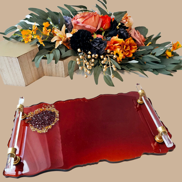 Amber Dust - Resin Tray