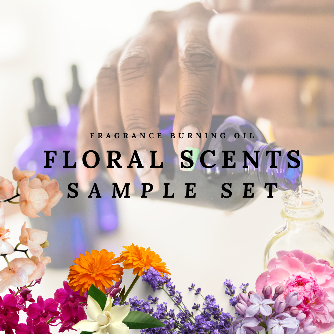 Floral Burning Oil Scents Sample Set