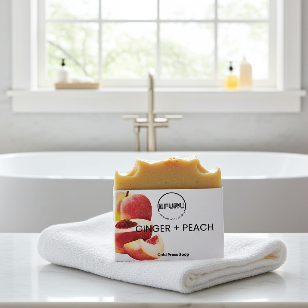 Ginger + Peach Bar Soap
