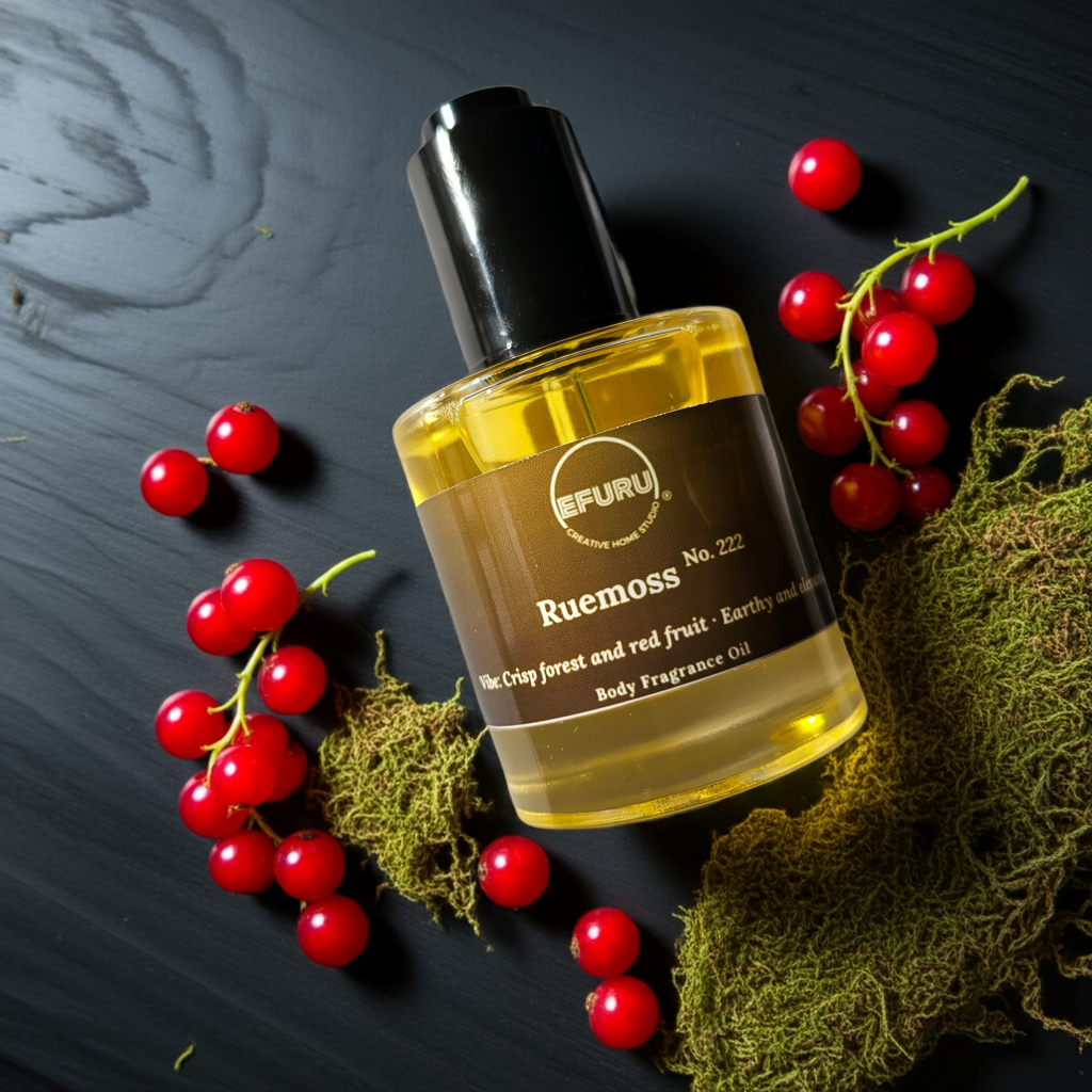 Ruemoss 222 - Push-top Body Fragrance Oil
