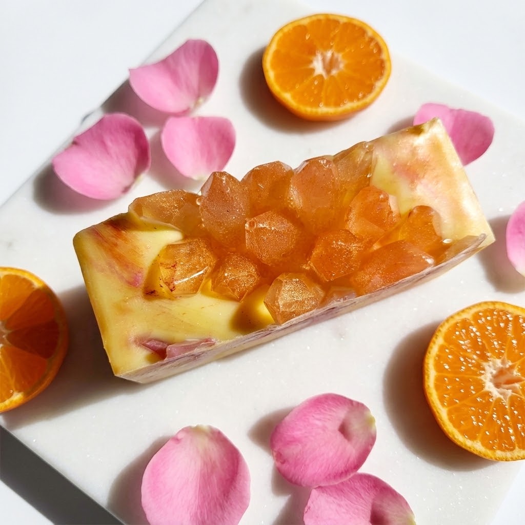 Rose + Tangerine Bar Soap