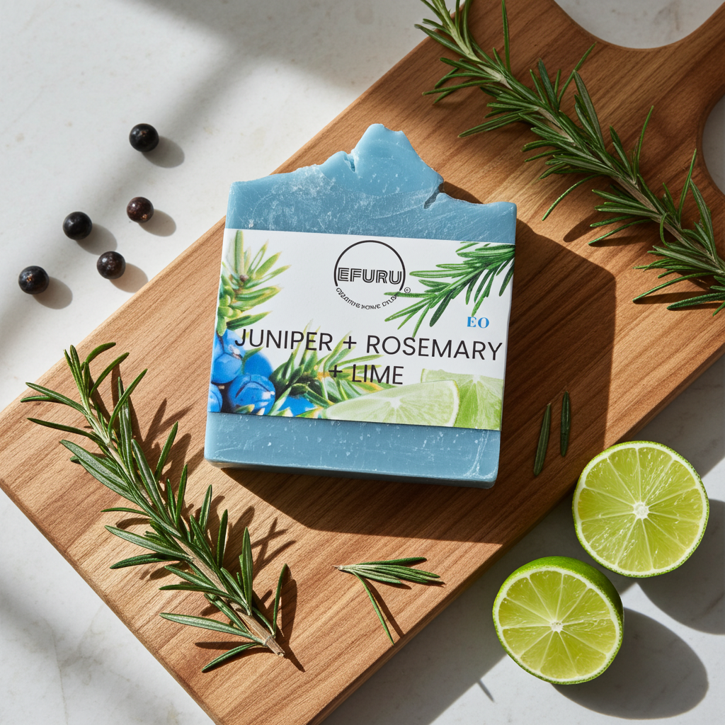 Juniper + Rosemary + Lime Bar Soap