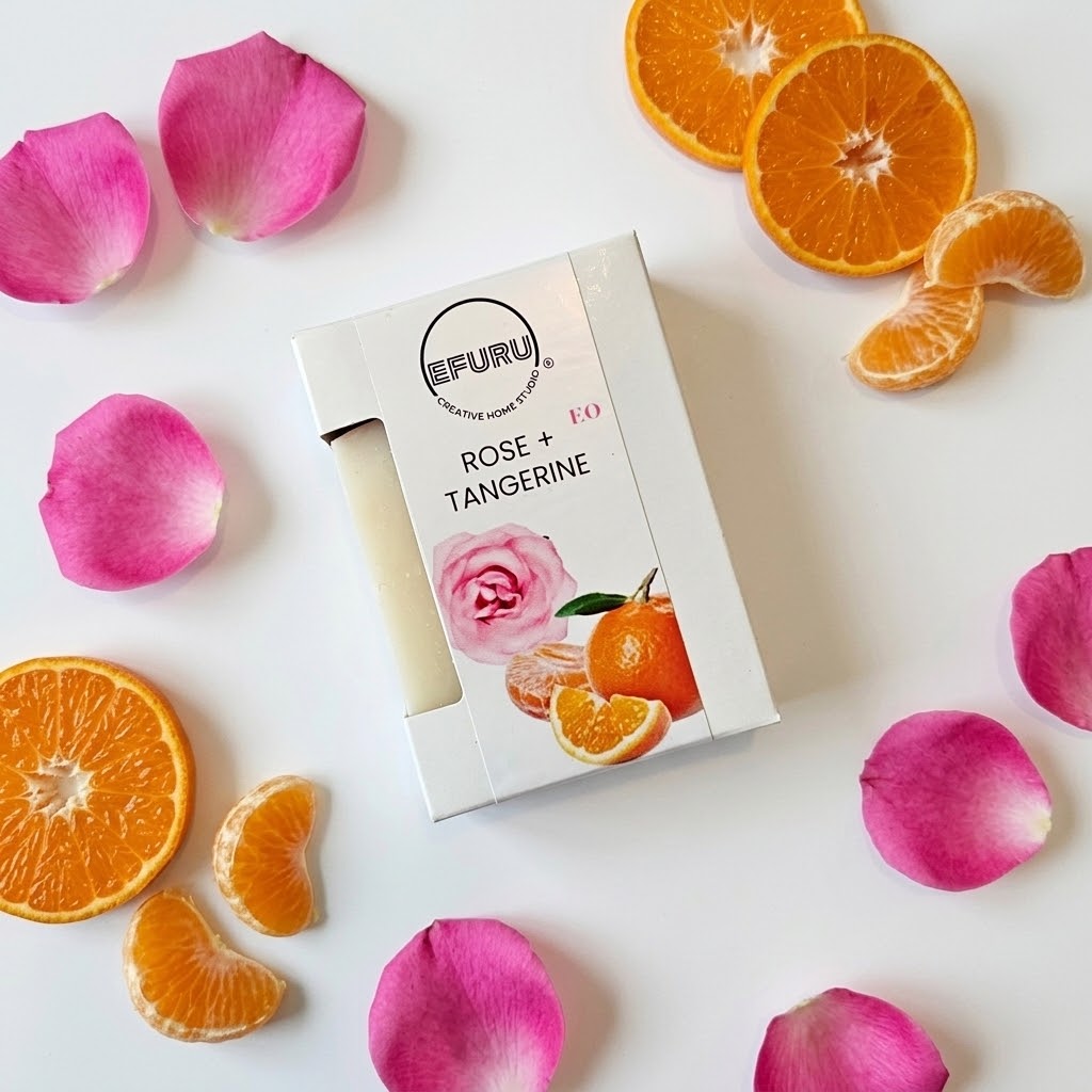 Rose + Tangerine Bar Soap
