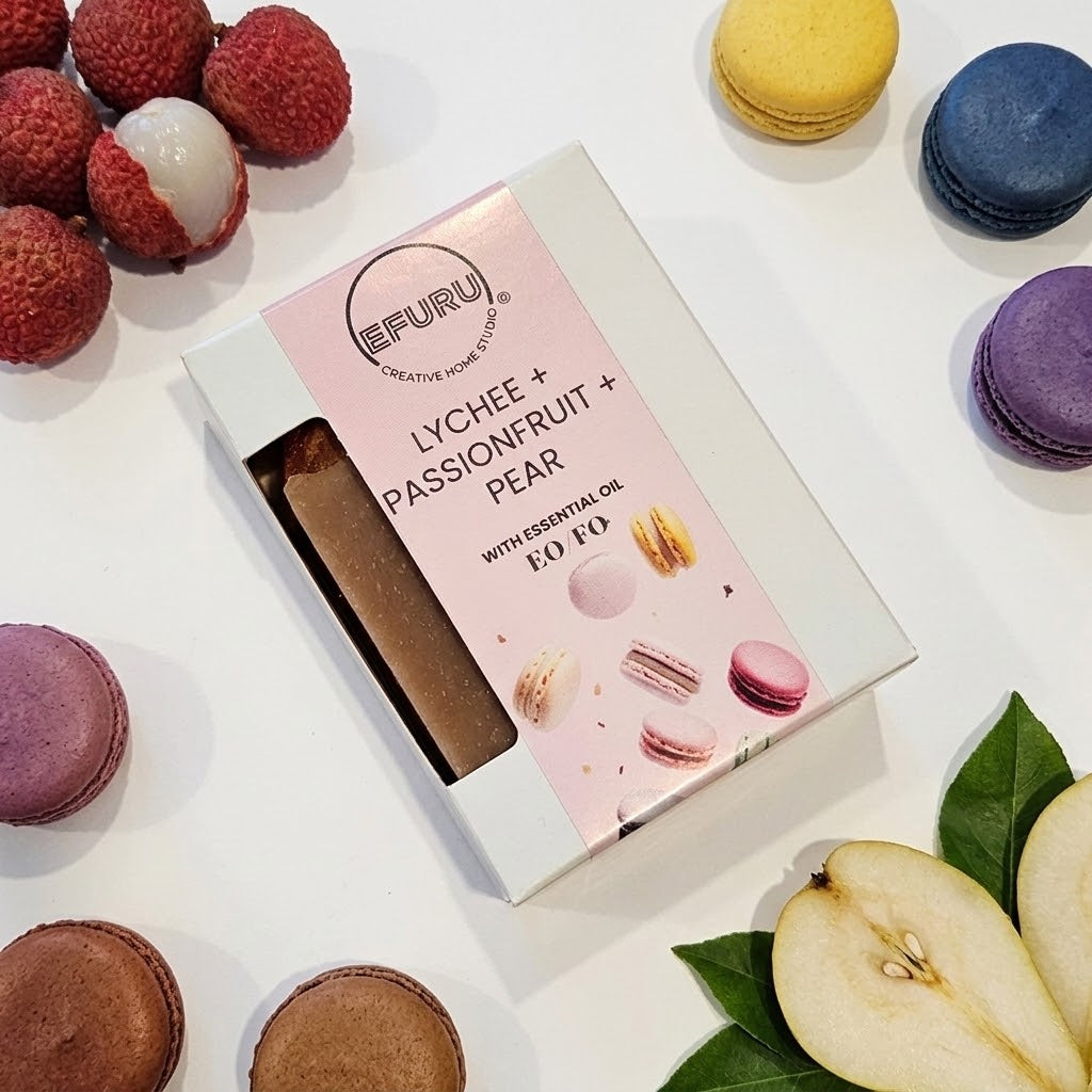Lychee + Passionfruit + Pear Bar Soap