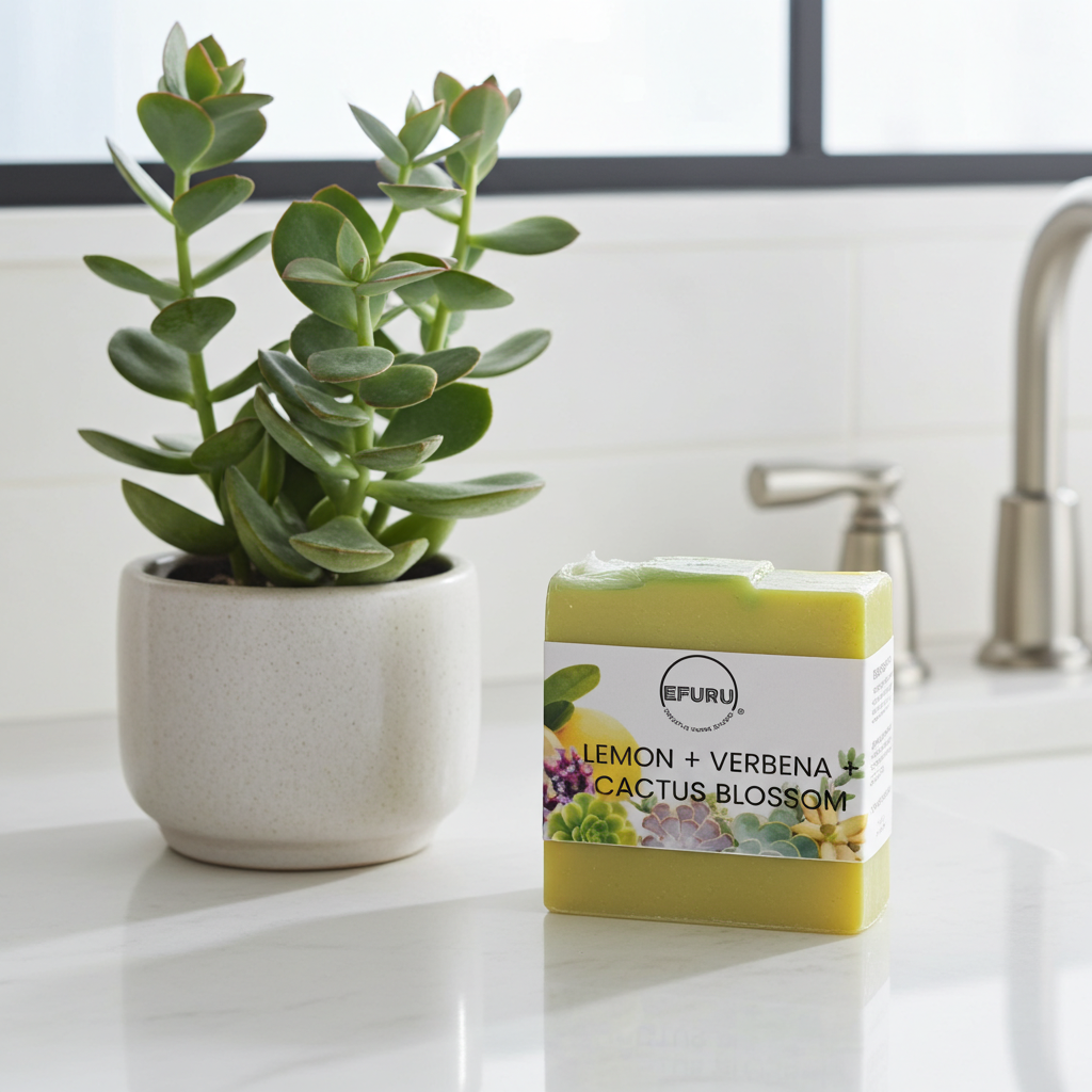 Lemon + Verbena + Cactus Blossom Bar Soap