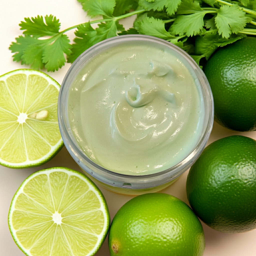 Lime + Cilantro Whipped Soap 8oz