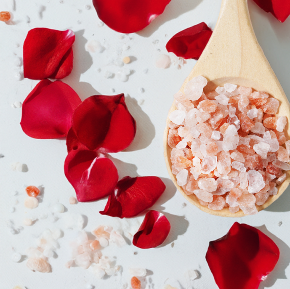 Coconut + Rose - Bath Salt/Foot Soak 8oz