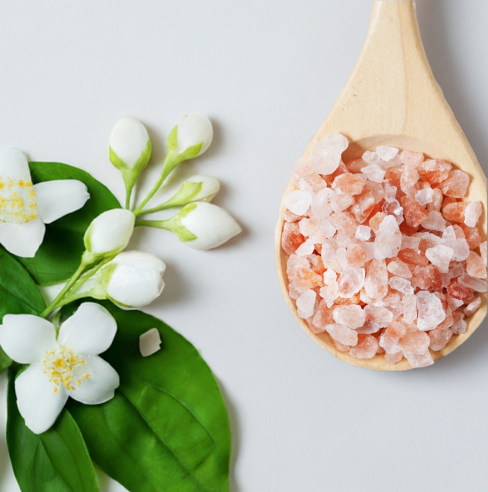 Jasmine + Lemongrass - Bath Salt/Foot Soak 8oz