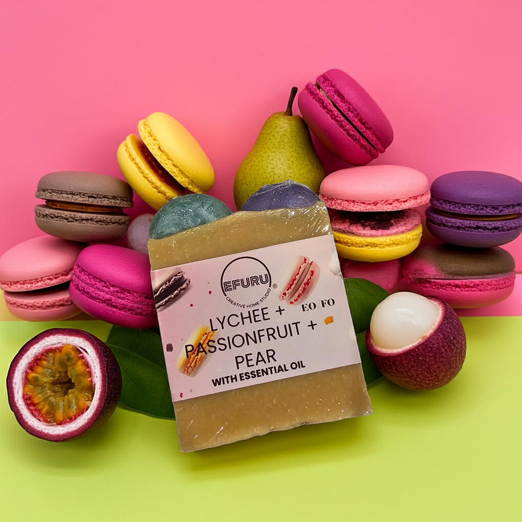 Lychee + Passionfruit + Pear Bar Soap