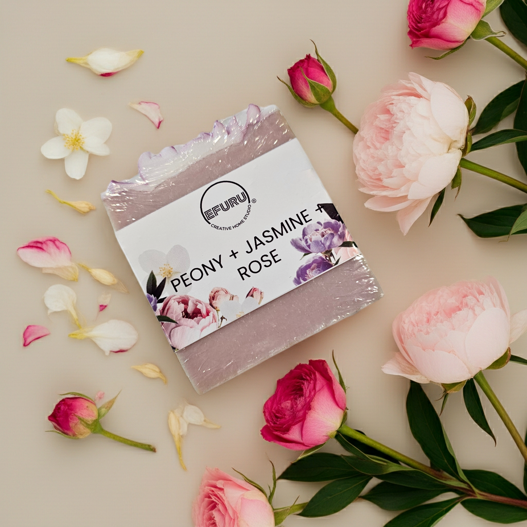 Peony + Jasmine + Rose Bar Soap