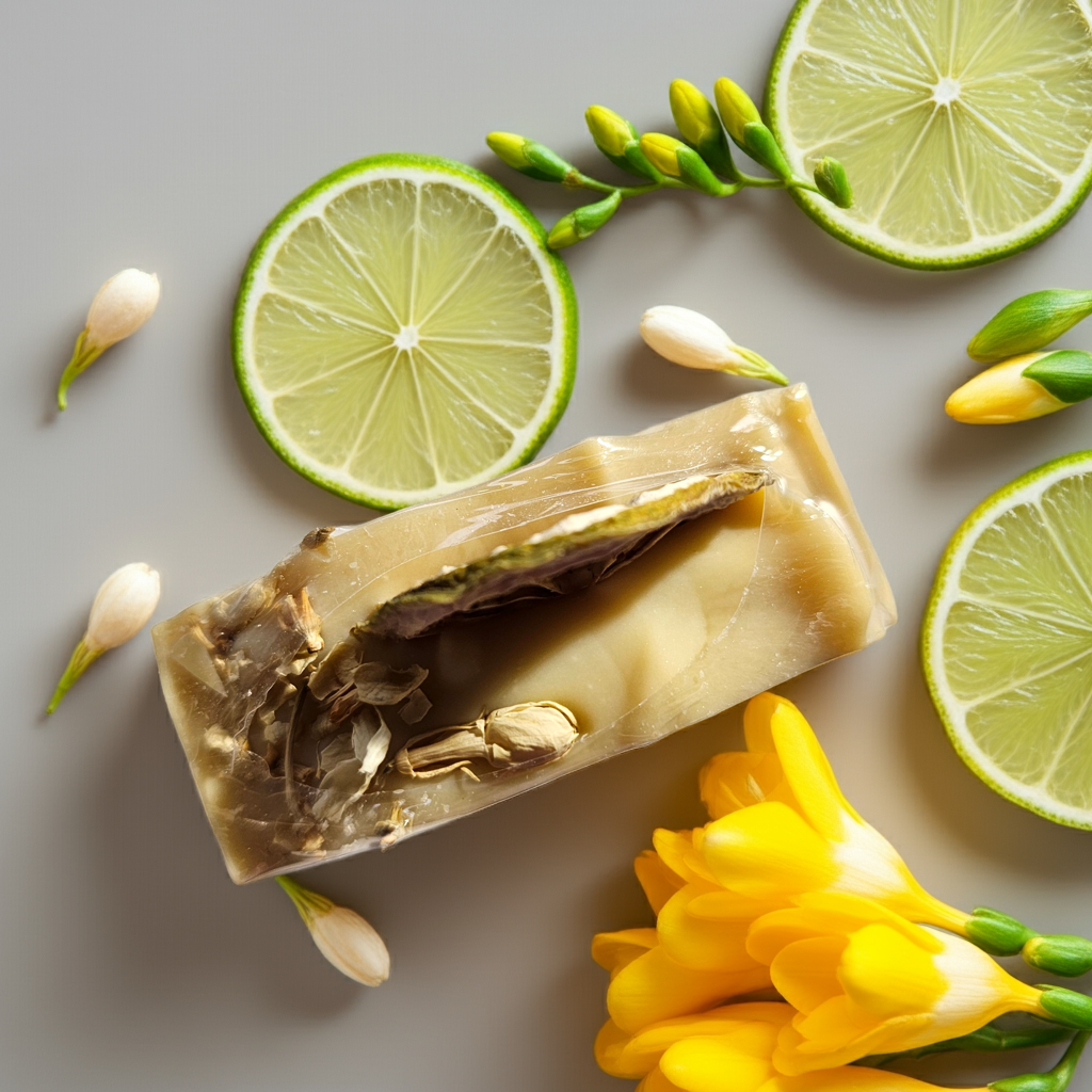 Jasmine + Freesia + Lime Bar Soap