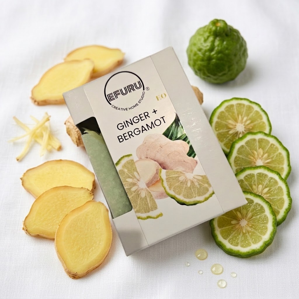 Ginger + Bergamot Bar Soap