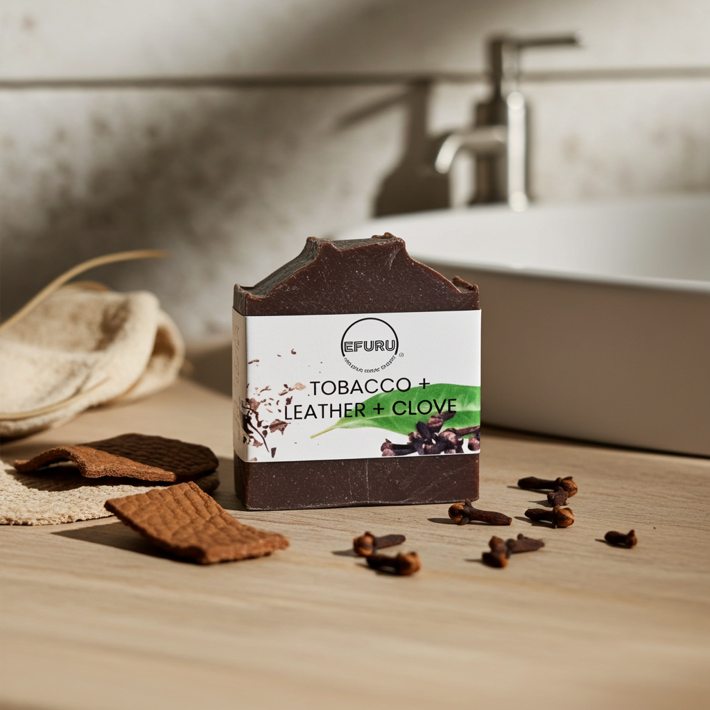 Leather + Clove Bar Soap