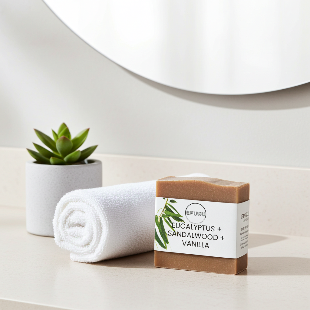 Eucalyptus + Sandalwood + Vanilla Bar Soap