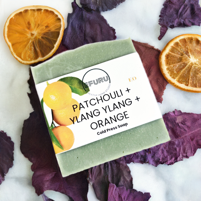 Patchouli + Ylang Ylang Orange Bar Soap