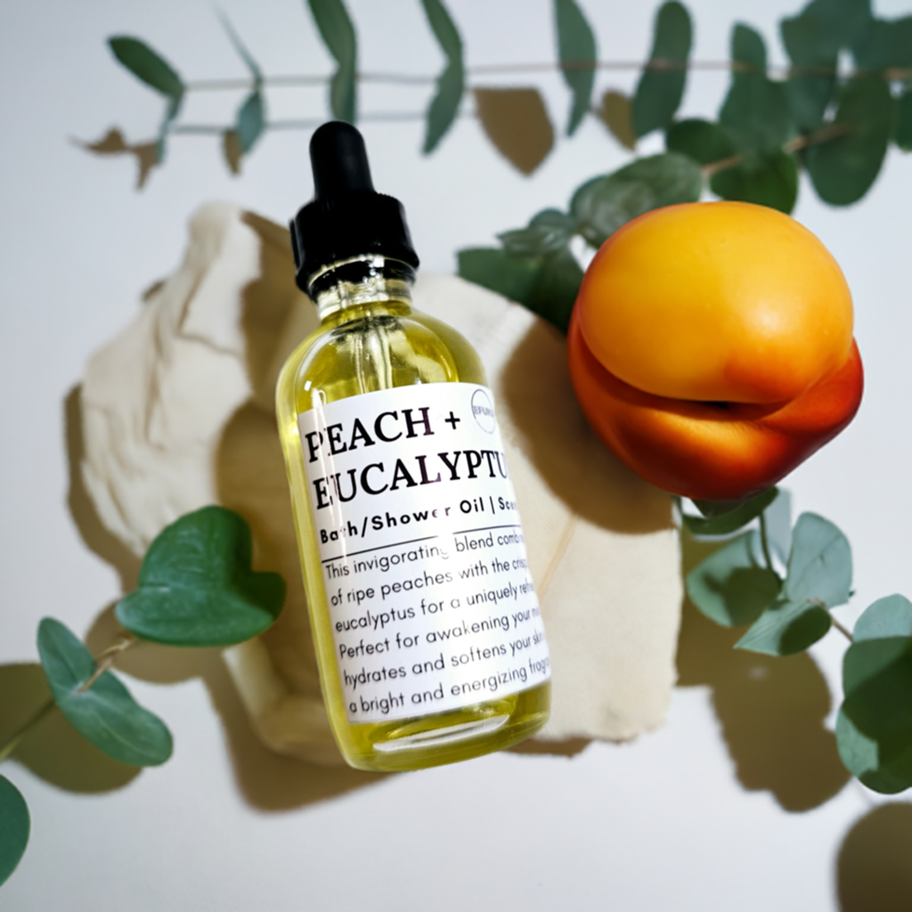 Peach + Eucalyptus Bath Oil