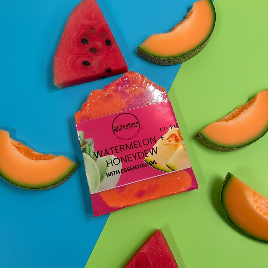 Watermelon + Honeydew Bar Soap