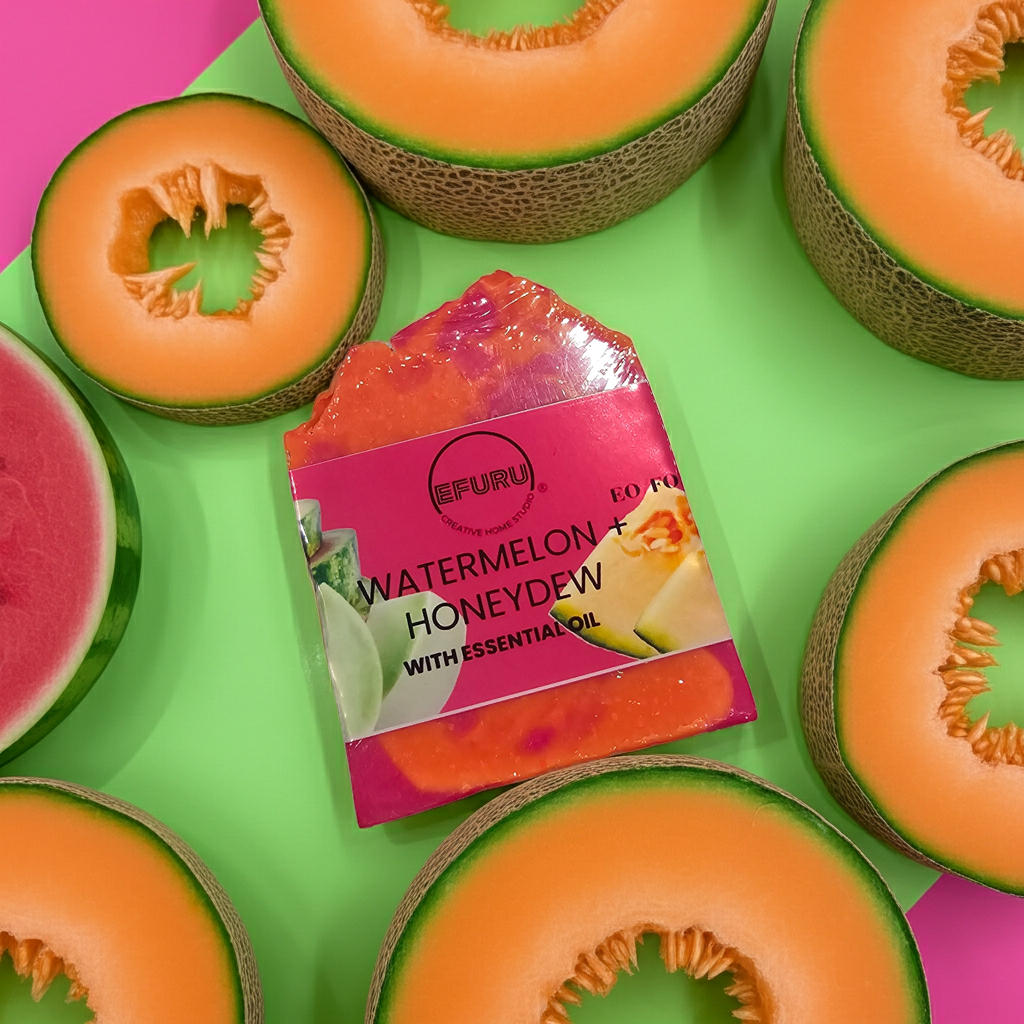 Watermelon + Honeydew Bar Soap