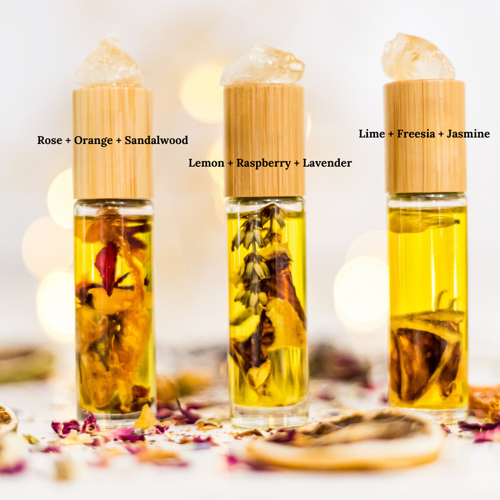 Citrine Top Oil Roller