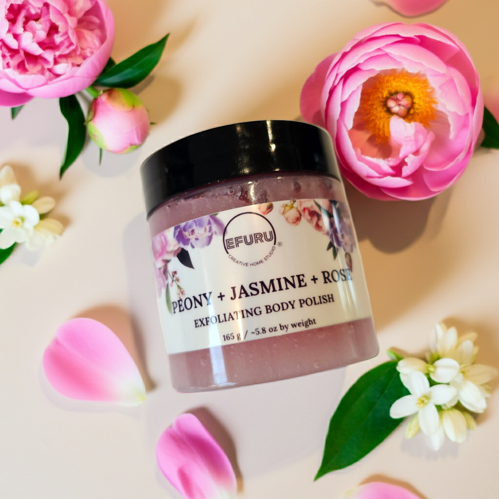 Peony + Jasmine + Rose Exfoliating Body Polish